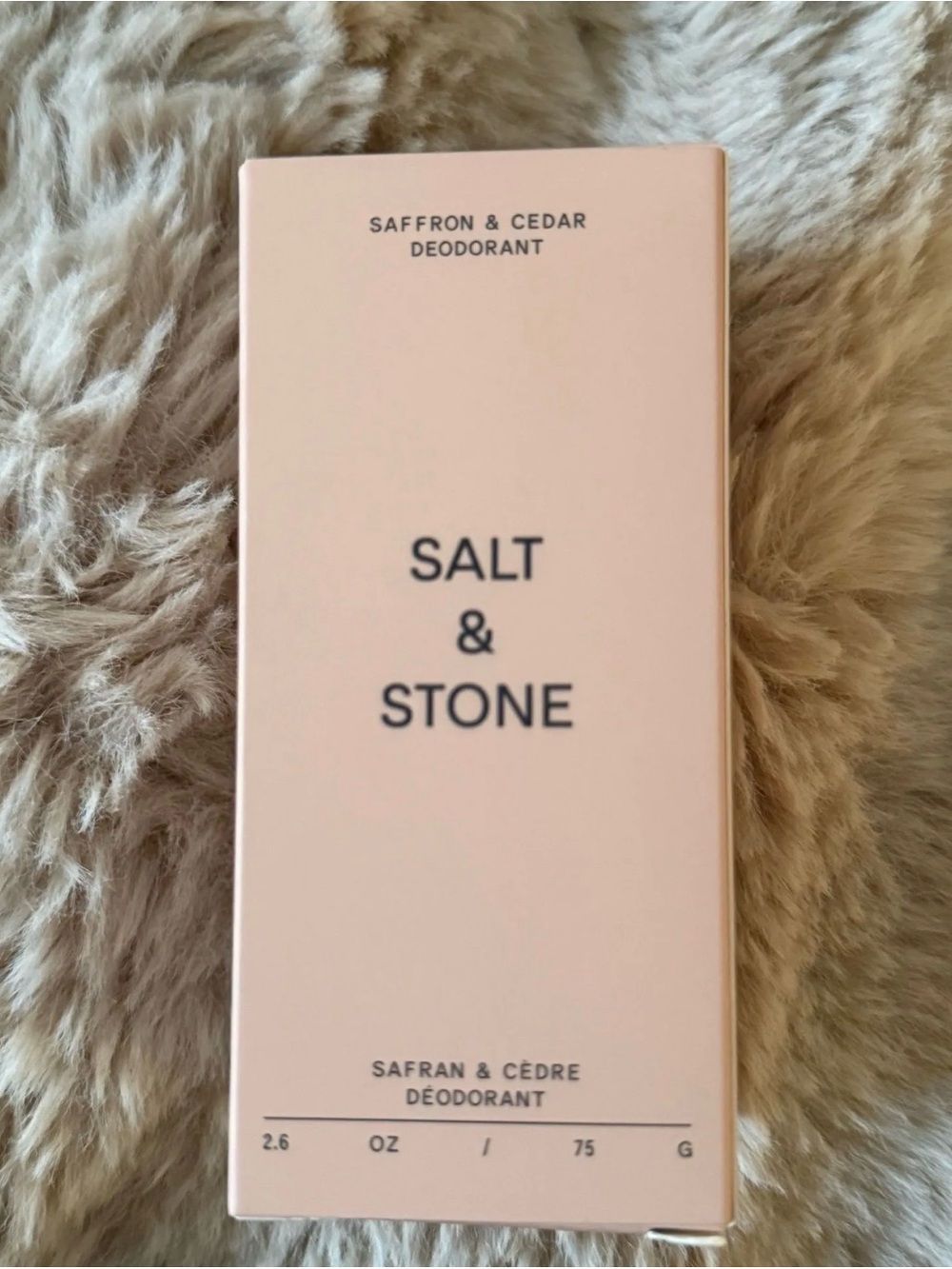 Salt & Stone Saffron & Cedar Extra-Strength Aluminum-Free Deodorant